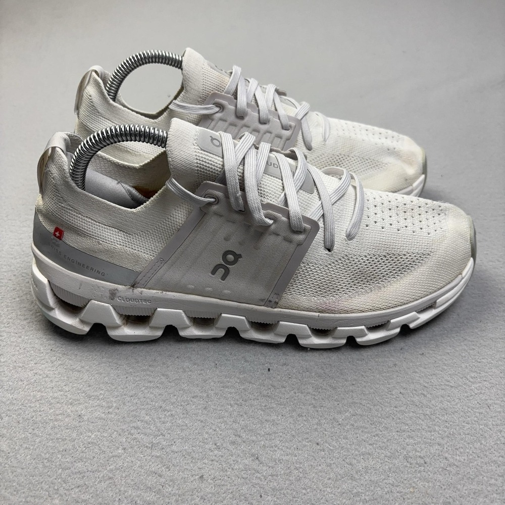 On Cloudswift Shoes Womens Size 9.5 White CloudTec Running Sneakers Mesh